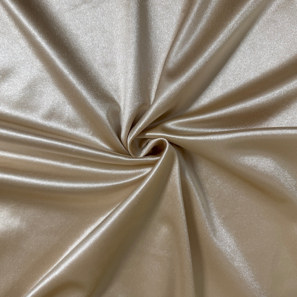 CHAMPAGNE SATIN STRETCH