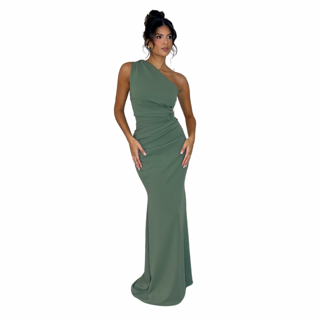 THEA RUCHED FISHTAIL (Made to measure & available in 20+ colours)