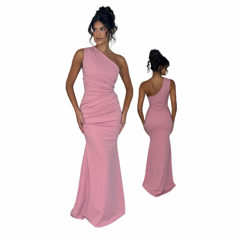 THEA RUCHED FISHTAIL (Made to measure & available in 20+ colours)