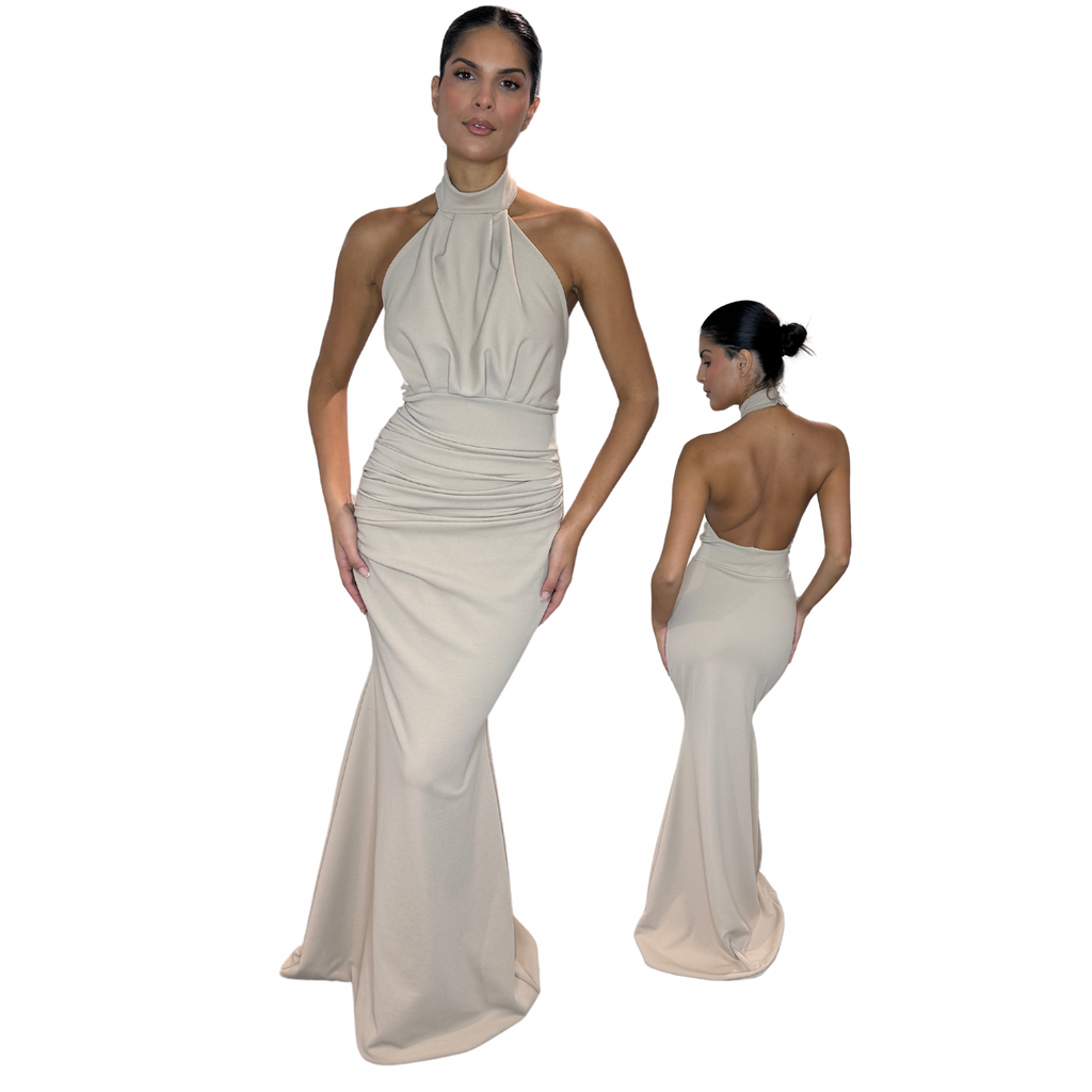 NORA RUCHED FISHTAIL (Made to measure & available in 20+ colours)